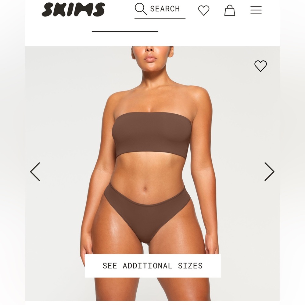 Skims strapless